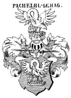 Wappen derer von Pachelbl-Gehag