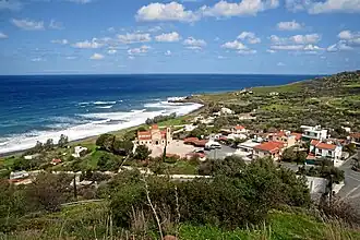 Blick auf Pachyammos