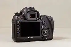 Rückansicht der 5D Mark III