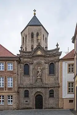 Barockfassade der Gaukirche in Paderborn