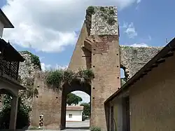 Porta Gorella von innen gesehen