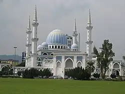 Die staatliche Moschee.