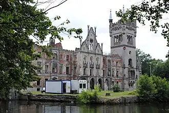 Die Ruine des Schlosses Koppitz