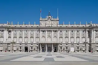 Madrider Schloss, Amtssitz des Königs