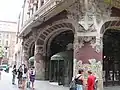 Eingang des Palau de la Música Catalana