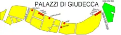 Die Paläste der Giudecca
