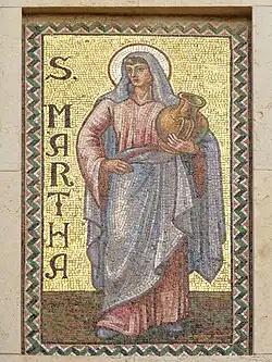 Martha (Mosaik an der Außenwand)