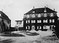 Das Palm’sche Schloss in Esslingen-Hohenkreuz um 1900
