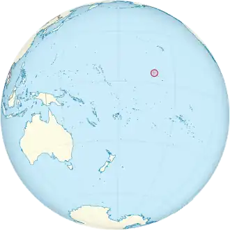Karte von Palmyra-Atoll