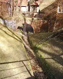 Südpanke im Campus Nord der Humboldt-Uni, Nähe zur Tierärztlichen Schule
