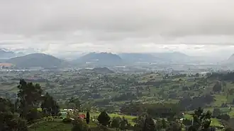 Landschaft von Cogua