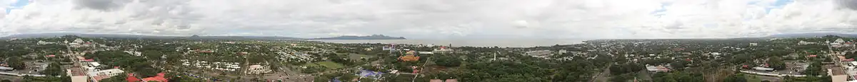 Panoramaansicht von Managua