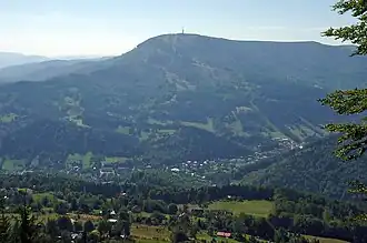 Skrzyczne über Szczyrk