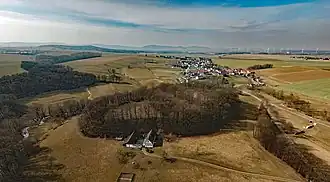 Ostroer Schanze (im Hintergrund Ostro)