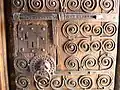 Spiralförmige Beschläge an der Tür der Kirche von Prats-de-Mollo-la-Preste