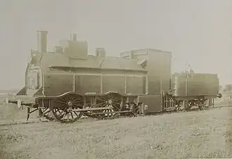 Panzerlokomotive der Chemins de fer de l’Est, 1914