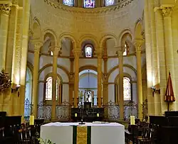 Radialsicht in den Chorumgang