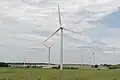 Windkraftanlagen im Norden der Gemeinde