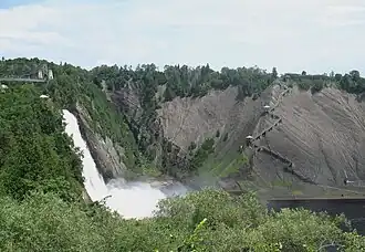 Der Montmorency-Fall bei Boischatel