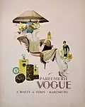 Werbung für das Parfüm Vogue von Jupp Wiertz, 1928