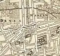 Boulevard Saint-Denis - Covens&Mortier: Le plan de Paris, ses faubourgs et ses environs (1742)