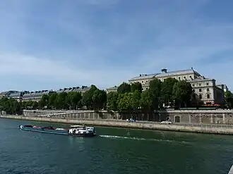 Blick auf den Quai
