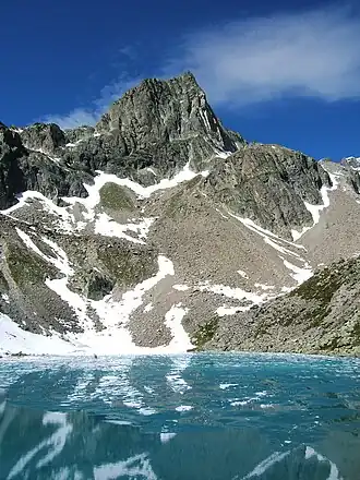 Parstleswand von Osten, vom Mittelberglesee