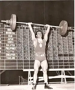 Parviz Jalayer bei den Asienspielen 1966