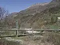 Passerelle über den Gave de Gavarnie