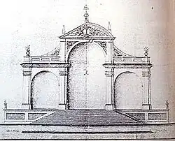 Heiliger Berg Fassade Entwurf A