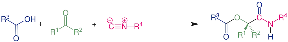 Bruttogleichung der Passerini-Reaktion