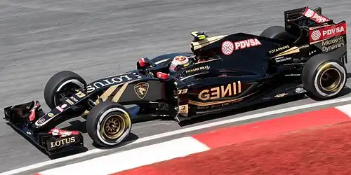 2015: Lotus F1 Team mit dem E23 Hybrid