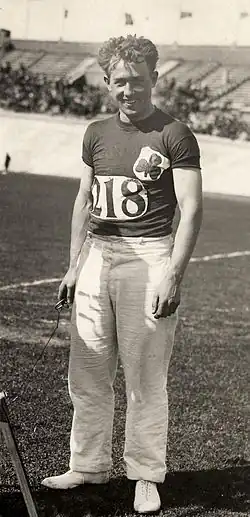 Pat O'Callaghan wiederholte seinen Hammerwurfsieg von&nbsp;1928