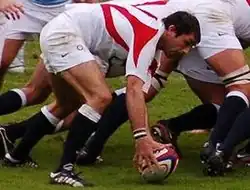 Sanderson im Spiel gegen Argentinien