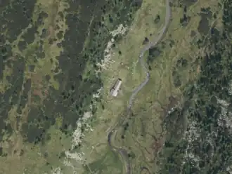 Patschgenalm aus der Vogelperspektive