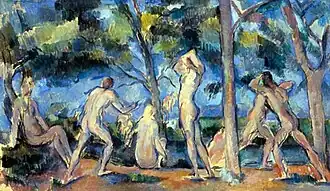 Paul Cézanne: Badende, 1890–1900
