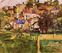 Paul Cézanne: L’ermitage à Pontoise