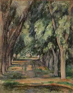 Paul Cézanne: L’Allée