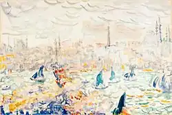 Paul Signac, Hafen von Konstantinopel, nach 1892