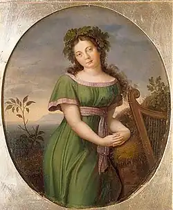 Anna Milder-Hauptmann, Auftraggeberin und Sängerin der Adele in Adele von Budoy, Königsberg 1821