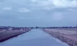 Ehemalige Kanal Kolonie B im Jahre 1944