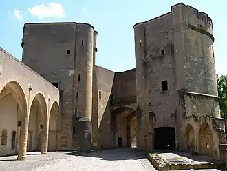 Innenseite des stadtauswärtigen Torteils