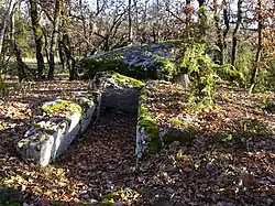 Pech Ventoux, westlicher Dolmen