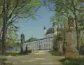 Das Fredensborg Slot, gemalt von Peder Mønsted