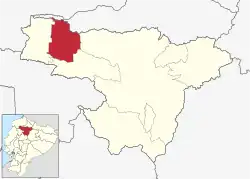 Der Kanton Pedro Vicente Maldonado in der Provinz Pichincha