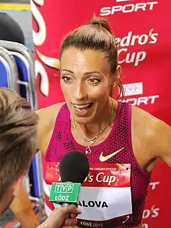 Iwet Lalowa-Collio Rang drei in 22,96&nbsp;s