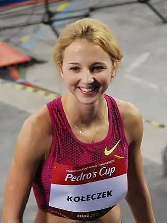 Karolina Kołeczek Rang fünf in 12,97&nbsp;s