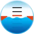 Logo of the early flood alert system PegelAlarm