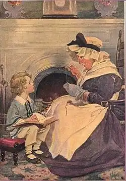 David und Clara Peggotty (Jessica Willcox-Smith)