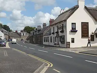 Hauptstraße von Kirkoswald